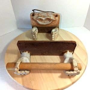 Vintage Bathroom Pottery Set
